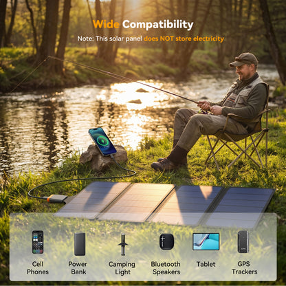 AMPSOS 36W Portable Solar Panel